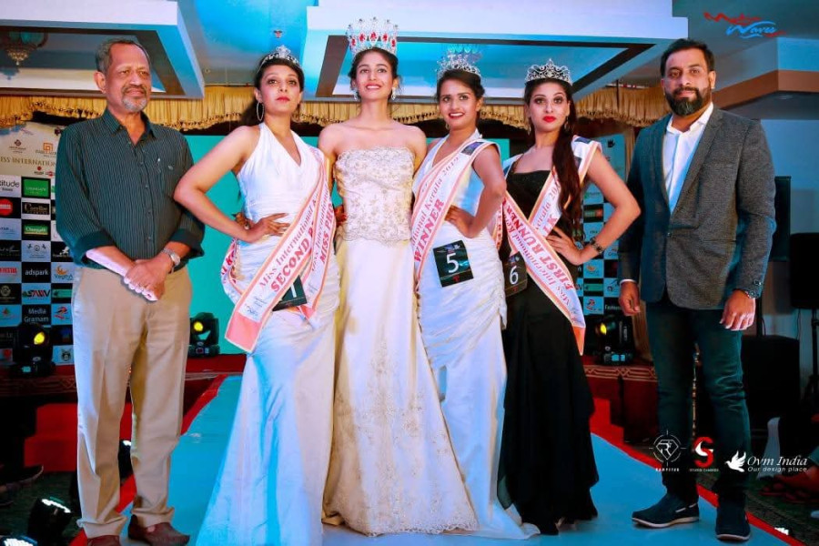Miss international Kerala A prestigious state-level beauty pageant that celebrated elegance, intelligence, and cultural pride. The event brought together some of Kerala’s most talented and confident young women, offering a global-standard platform to sh